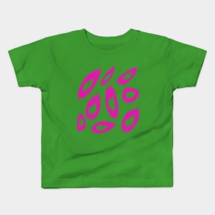 Pink Animal Print Kids T-Shirt